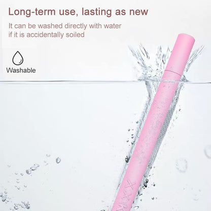 LOVE MEI For Apple Pencil 1 Middle Finger Shape Stylus Pen Silicone Protective Case Cover (Pink) - Pencil Accessories by LOVE MEI | Online Shopping South Africa | PMC Jewellery