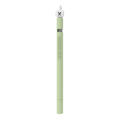 LOVE MEI For Apple Pencil 1 Middle Finger Shape Stylus Pen Silicone Protective Case Cover (Green) - Pencil Accessories by LOVE MEI | Online Shopping South Africa | PMC Jewellery