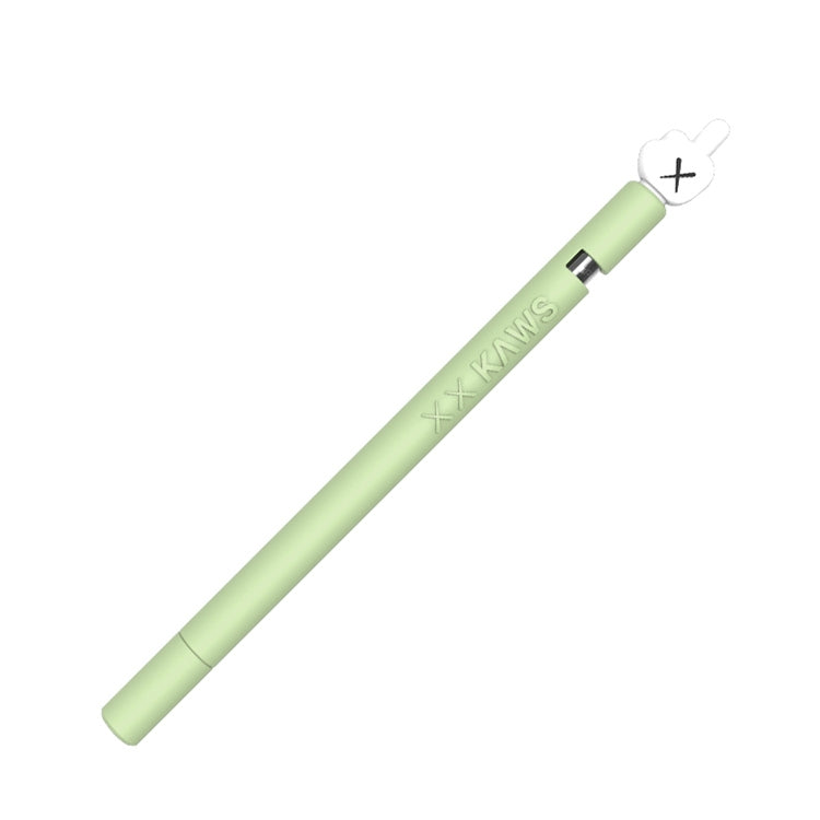 LOVE MEI For Apple Pencil 1 Middle Finger Shape Stylus Pen Silicone Protective Case Cover (Green) - Pencil Accessories by LOVE MEI | Online Shopping South Africa | PMC Jewellery