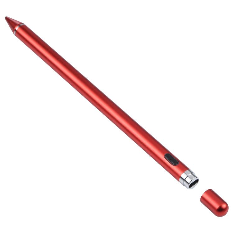 Universal Active Capacitive Stylus Pen(Red) - Stylus Pen by PMC TechLife | Online Shopping South Africa | PMC TechLife | Buy Now Pay Later Mobicred
