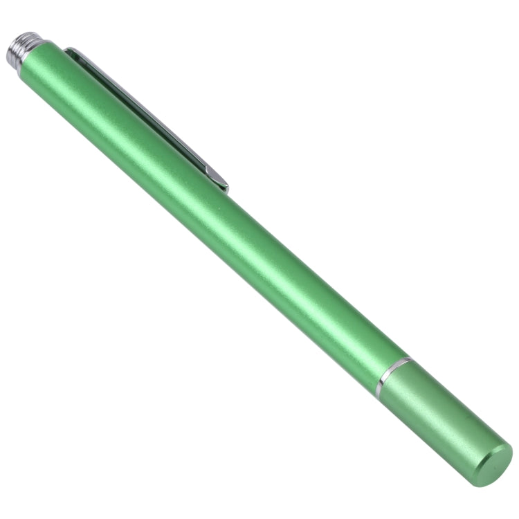Universal Silicone Disc Nib Capacitive Stylus Pen (Green) - Stylus Pen by PMC TechLife | Online Shopping South Africa | PMC TechLife | Buy Now Pay Later Mobicred
