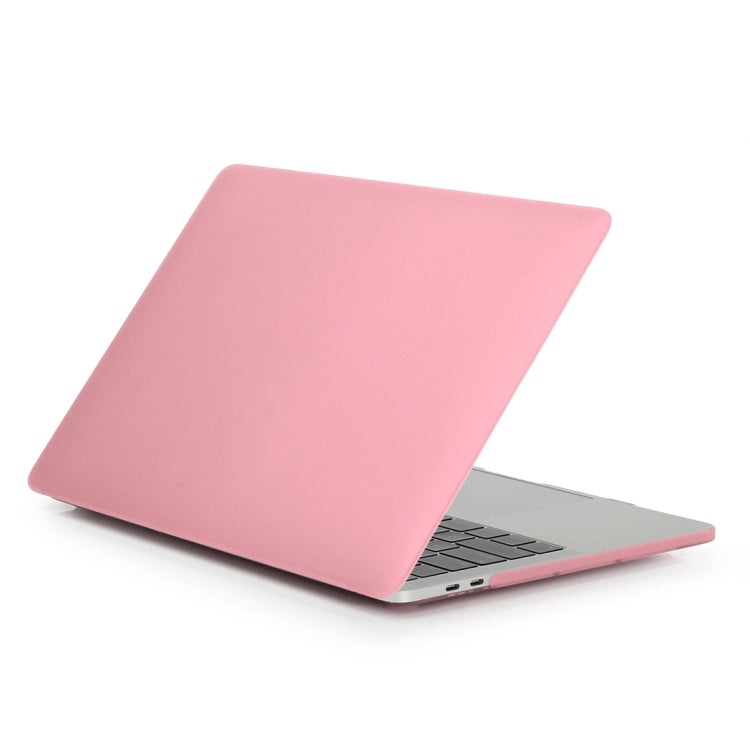 ENKAY Hat-Prince 2 in 1 Frosted Hard Shell Plastic Protective Case + US Version Ultra-thin TPU Keyboard Protector Cover for 2016 New MacBook Pro 15.4 inch with Touchbar (A1707)(Pink) - MacBook Pro Cases by ENKAY | Online Shopping South Africa | PMC Jewellery | Buy Now Pay Later Mobicred