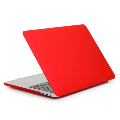 ENKAY Hat-Prince 2 in 1 Frosted Hard Shell Plastic Protective Case + US Version Ultra-thin TPU Keyboard Protector Cover for 2016 New MacBook Pro 15.4 inch with Touchbar (A1707)(Red) - MacBook Pro Cases by ENKAY | Online Shopping South Africa | PMC Jewellery | Buy Now Pay Later Mobicred