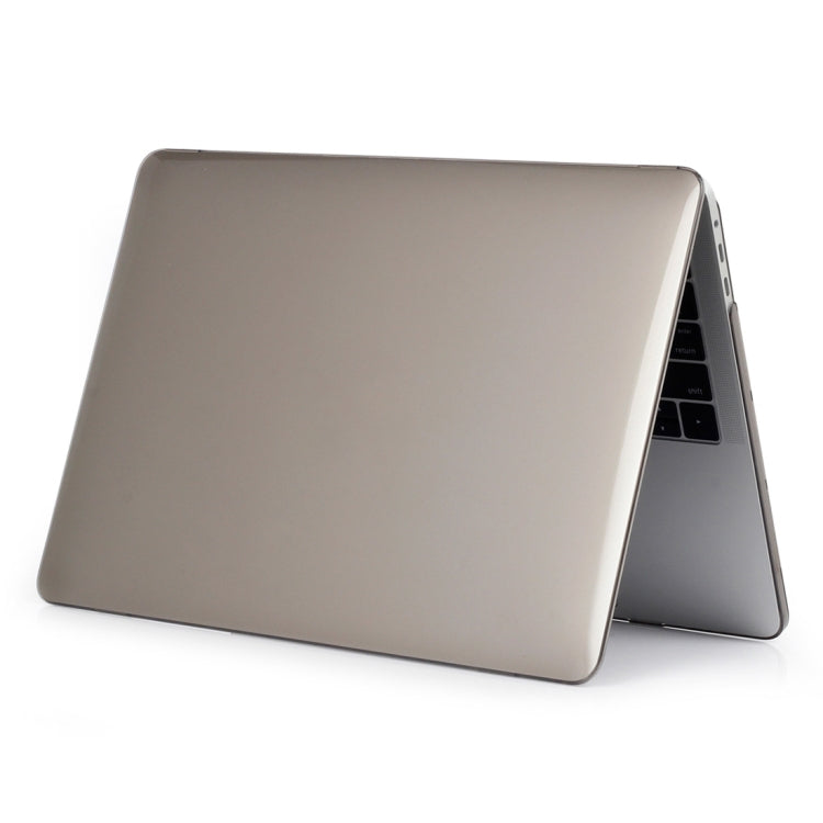 ENKAY Hat-Prince 2 in 1 Crystal Hard Shell Plastic Protective Case + US Version Ultra-thin TPU Keyboard Protector Cover for 2016 New MacBook Pro 13.3 inch with Touchbar (A1706)(Grey) - MacBook Pro Cases by ENKAY | Online Shopping South Africa | PMC Jewellery | Buy Now Pay Later Mobicred