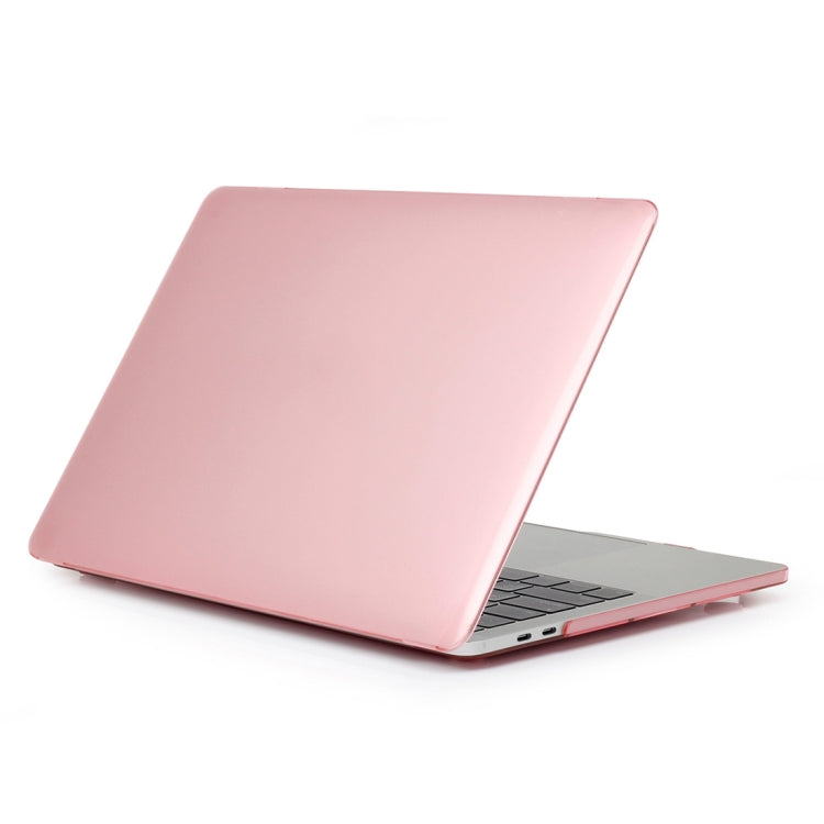 ENKAY Hat-Prince 2 in 1 Crystal Hard Shell Plastic Protective Case + US Version Ultra-thin TPU Keyboard Protector Cover for 2016 New MacBook Pro 13.3 inch without Touchbar (A1708)(Pink) - MacBook Pro Cases by ENKAY | Online Shopping South Africa | PMC Jewellery | Buy Now Pay Later Mobicred