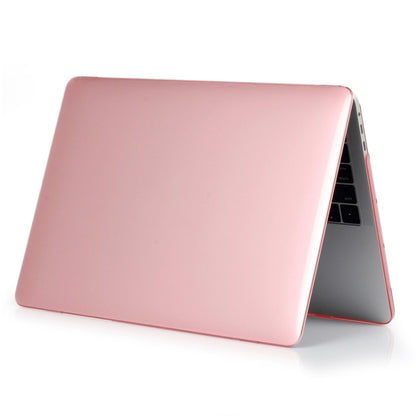 ENKAY Hat-Prince 2 in 1 Crystal Hard Shell Plastic Protective Case + US Version Ultra-thin TPU Keyboard Protector Cover for 2016 New MacBook Pro 15.4 inch with Touchbar (A1707)(Pink) - MacBook Pro Cases by ENKAY | Online Shopping South Africa | PMC Jewellery | Buy Now Pay Later Mobicred