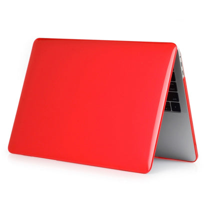 ENKAY Hat-Prince 2 in 1 Crystal Hard Shell Plastic Protective Case + US Version Ultra-thin TPU Keyboard Protector Cover for 2016 New MacBook Pro 15.4 inch with Touchbar (A1707)(Red) - MacBook Pro Cases by ENKAY | Online Shopping South Africa | PMC Jewellery | Buy Now Pay Later Mobicred