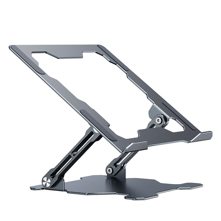 R-JUST HZ09 Mechanical Lifting Adjustable Laptop Holder (Grey) - MacBook Holder by R-JUST | Online Shopping South Africa | PMC TechLife | Buy Now Pay Later Mobicred
