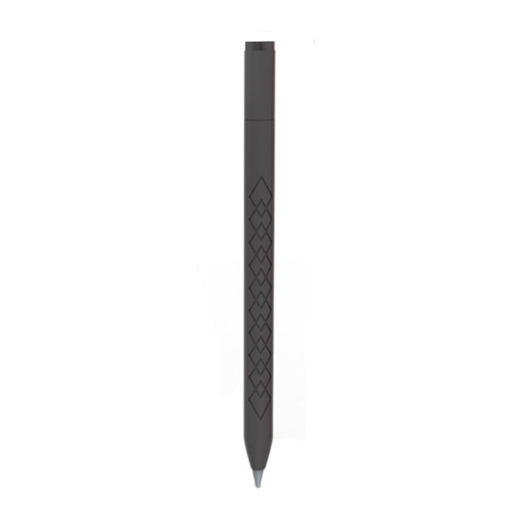 For Apple Pencil (USB-C) Diamond Pattern Silicone Stylus Pen Protective Case (Black) - Pencil Accessories by PMC Jewellery | Online Shopping South Africa | PMC Jewellery | Buy Now Pay Later Mobicred