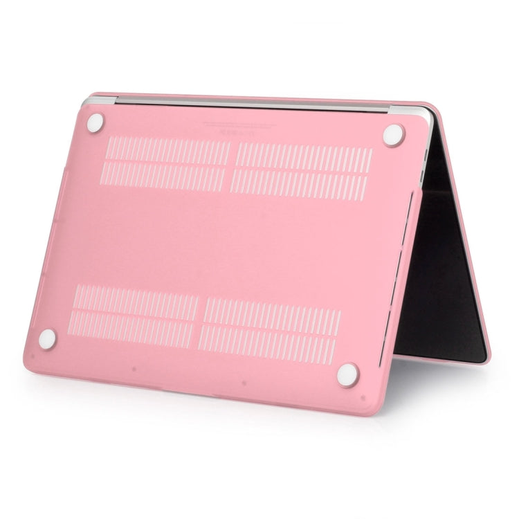 ENKAY Hat-Prince 2 in 1 Frosted Hard Shell Plastic Protective Case + Europe Version Ultra-thin TPU Keyboard Protector Cover for 2016 MacBook Pro 13.3 Inch without Touch Bar (A1708) (Pink) - MacBook Pro Cases by ENKAY | Online Shopping South Africa | PMC Jewellery | Buy Now Pay Later Mobicred