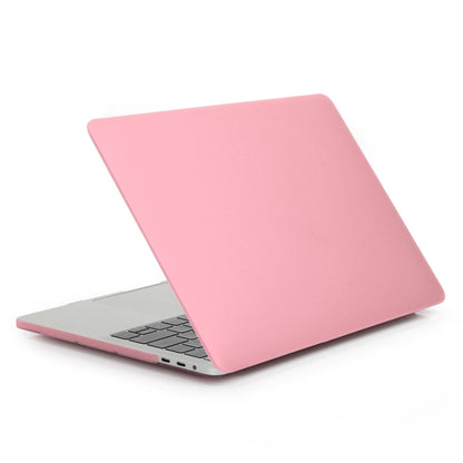 ENKAY Hat-Prince 2 in 1 Frosted Hard Shell Plastic Protective Case + Europe Version Ultra-thin TPU Keyboard Protector Cover for 2016 MacBook Pro 15.4 Inch with Touch Bar (A1707) (Pink) - MacBook Pro Cases by ENKAY | Online Shopping South Africa | PMC Jewellery | Buy Now Pay Later Mobicred