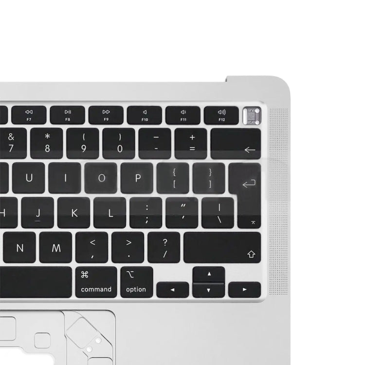 For Macbook Air 13 2020 M1 A2337 C-side Cover + UK Edition Key Board (Silver) - Bottom Cover by PMC TechLife | Online Shopping South Africa | PMC TechLife