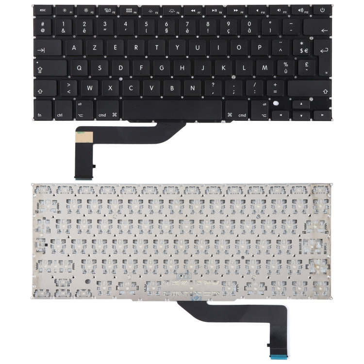 For Macbook Pro Retina 15 inch A1398 2012 2013 2014 2015 UK French Version Keyboard - Keyboard by PMC TechLife | Online Shopping South Africa | PMC TechLife | Buy Now Pay Later Mobicred