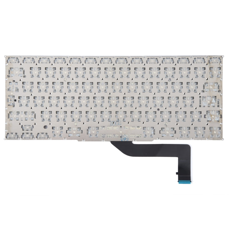 For Macbook Pro Retina 15 inch A1398 2012 2013 2014 2015 UK French Version Keyboard - Keyboard by PMC Jewellery | Online Shopping South Africa | PMC Jewellery | Buy Now Pay Later Mobicred