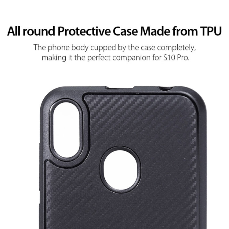 Carbon Fiber Texture TPU Protective Case for Ulefone S10 Pro (Black) - Ulefone Cases by PMC Jewellery | Online Shopping South Africa | PMC Jewellery | Buy Now Pay Later Mobicred