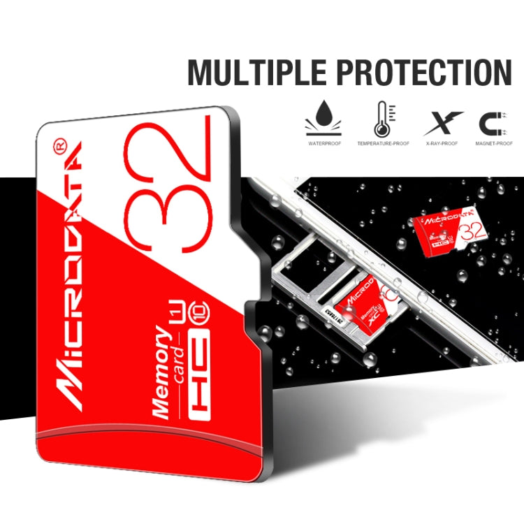 MICRODATA 128GB High Speed U3 Red and White TF(Micro SD) Memory Card - free shipping - PMC Jewellery - Order now!