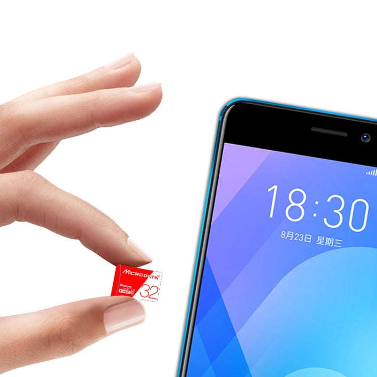 MICRODATA 128GB High Speed U3 Red and White TF(Micro SD) Memory Card - free shipping - PMC Jewellery - Order now!