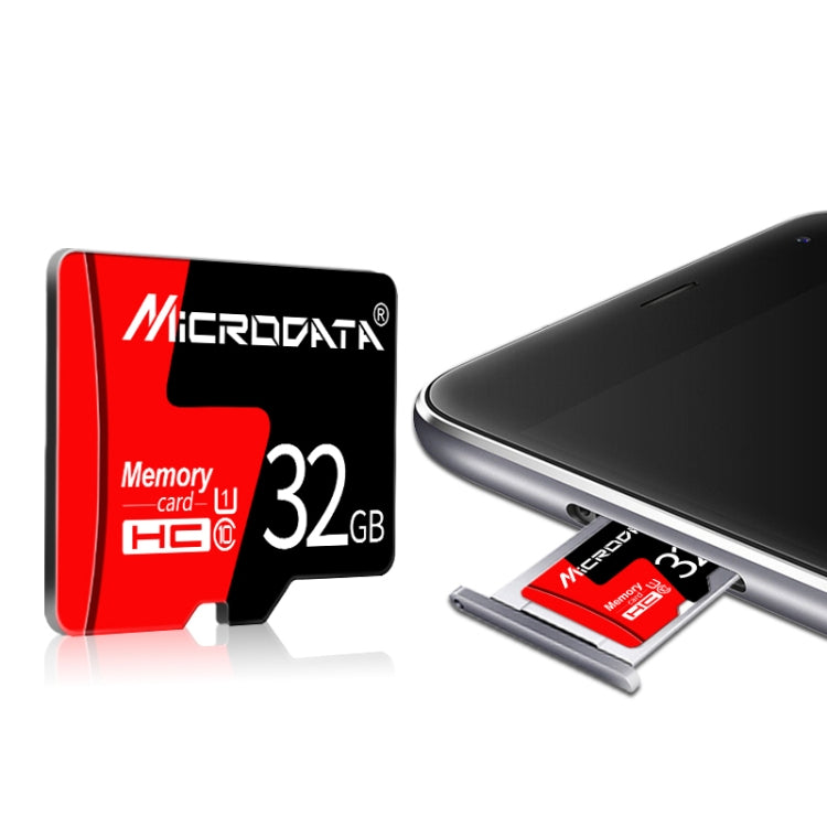 MICRODATA 128GB U3 Red and Black TF(Micro SD) Memory Card - free shipping - PMC Jewellery - Order now!