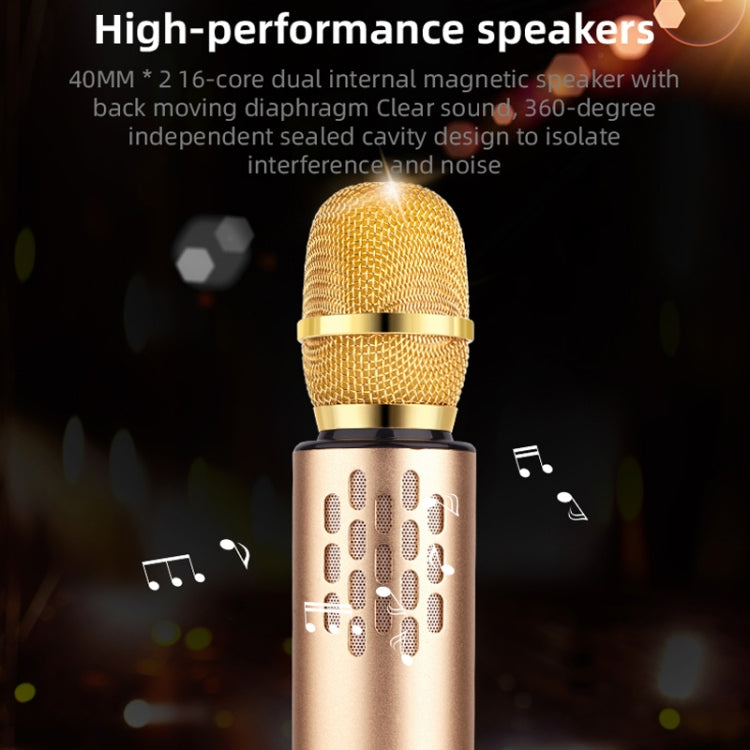 K3 Bluetooth 5.0 Karaoke Live Stereo Sound Wireless Bluetooth Condenser Microphone (Red) - Microphone by PMC Jewellery | Online Shopping South Africa | PMC Jewellery | Buy Now Pay Later Mobicred