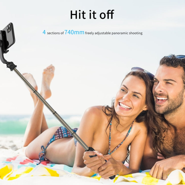 Q03 Bluetooth Remote Control Tripod Selfie Stick Phone Holder (White) - Selfie Light by PMC Jewellery | Online Shopping South Africa | PMC Jewellery | Buy Now Pay Later Mobicred