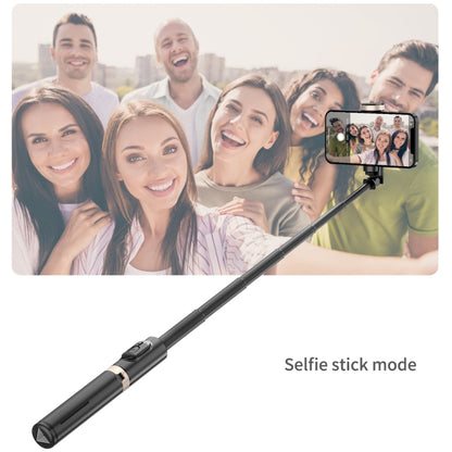 Q12 Hidden Design Reinforced Bluetooth Remote Control Tripod Selfie Stick (White) - Selfie Light by PMC Jewellery | Online Shopping South Africa | PMC Jewellery | Buy Now Pay Later Mobicred