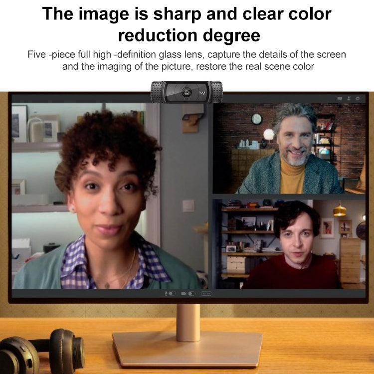 Logitech C920e HD Pro Webcam Widescreen Video Chat Recording USB Smart 1080P Web Camera - free shipping - PMC Jewellery - Order now!