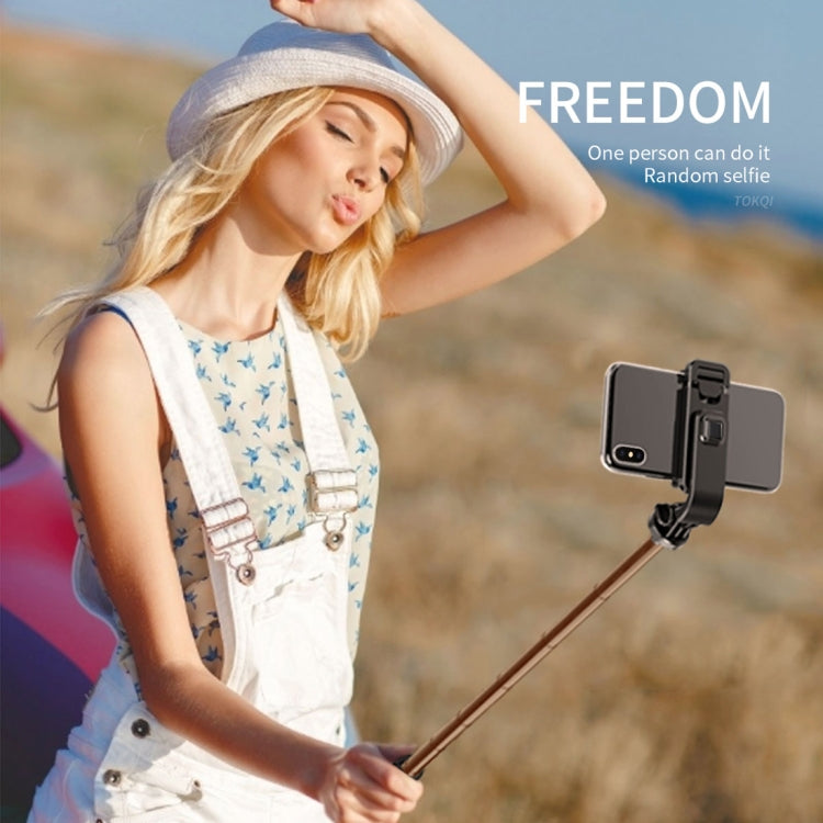 L02 100cm Multi-function Adjustable Bluetooth Self-timer Pole Tripod Selfie Stick (White) - Selfie Sticks by PMC TechLife | Online Shopping South Africa | PMC TechLife | Buy Now Pay Later Mobicred