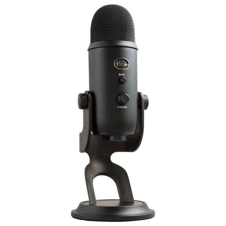 Logitech Blue Yeti USB Condenser Microphone(Black) - Microphone by Logitech | Online Shopping South Africa | PMC Jewellery | Buy Now Pay Later Mobicred