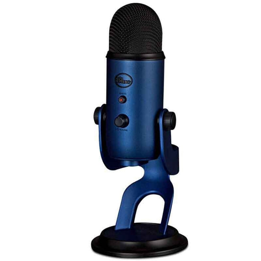 Logitech Blue Yeti USB Condenser Microphone(Blue) - Microphone by Logitech | Online Shopping South Africa | PMC Jewellery | Buy Now Pay Later Mobicred