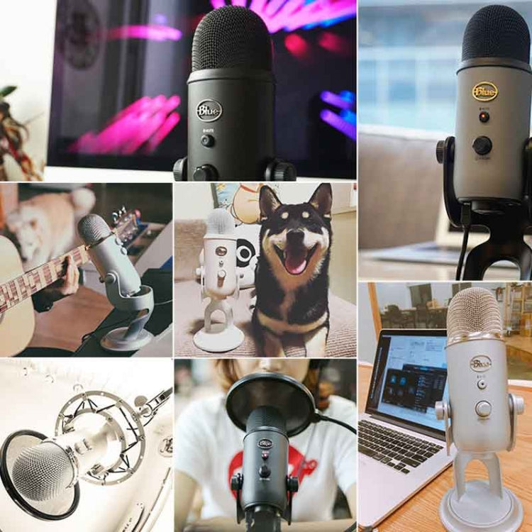 Logitech Blue Yeti USB Condenser Microphone(Black) - Microphone by Logitech | Online Shopping South Africa | PMC Jewellery | Buy Now Pay Later Mobicred