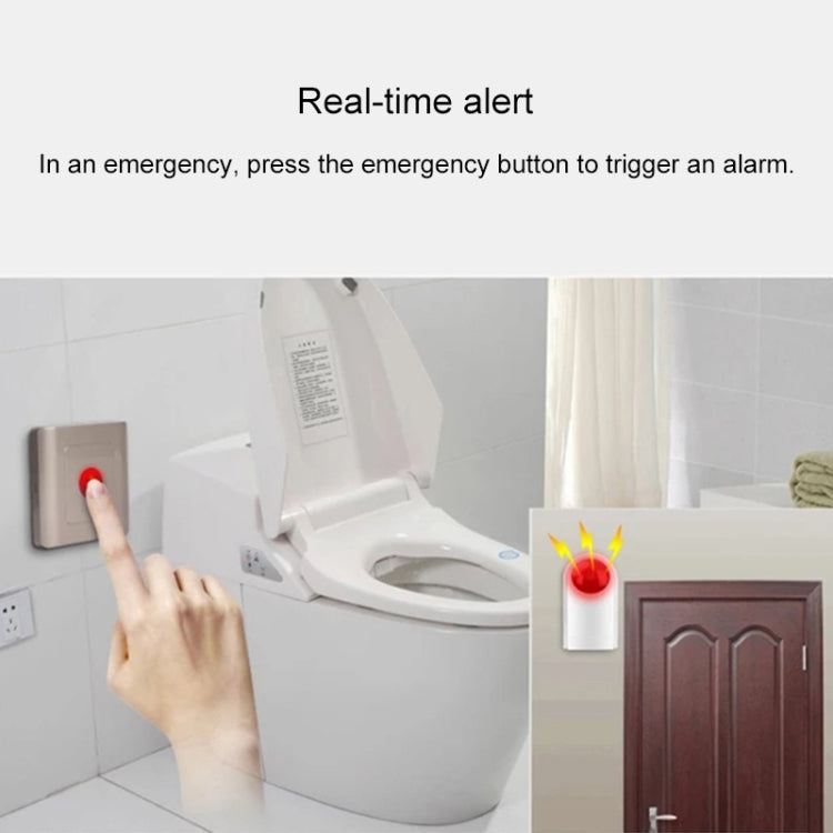 CW-01 Wireless Disabled Toilet Alarm Call Button Set - free shipping - PMC TechLife - Order now!