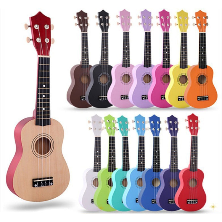 HM100 21 inch Basswood Ukulele Children Musical Enlightenment Instrument(Pink) - Stringed Instruments Accessories by PMC Jewellery | Online Shopping South Africa | PMC Jewellery | Buy Now Pay Later Mobicred