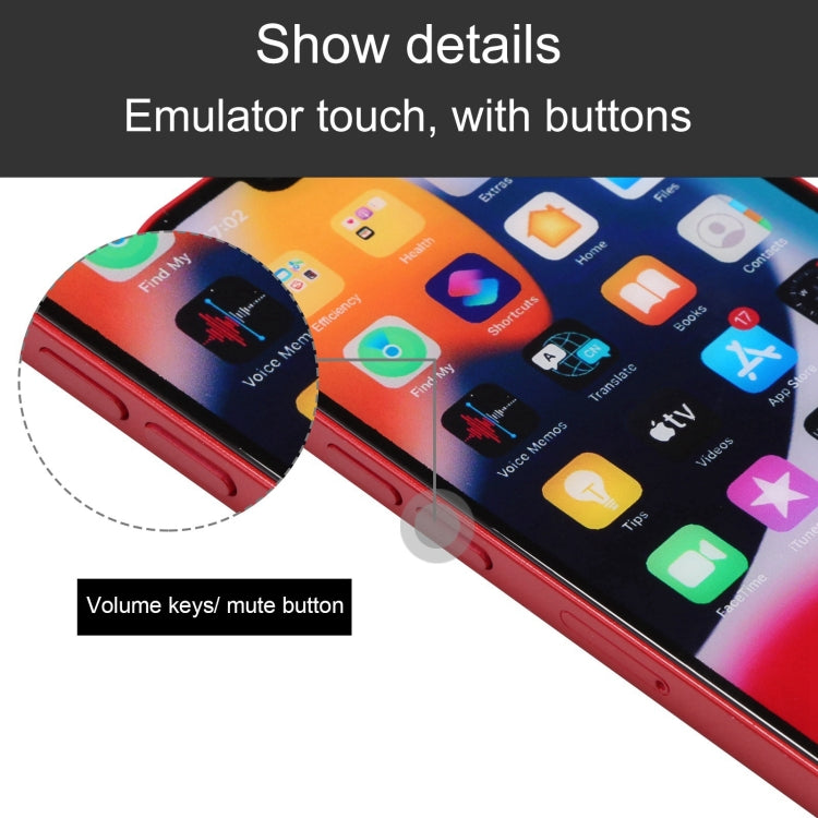 For iPhone 13 Color Screen Non-Working Fake Dummy Display Model (Red) - For iPhone & iPad by PMC Jewellery | Online Shopping South Africa | PMC Jewellery