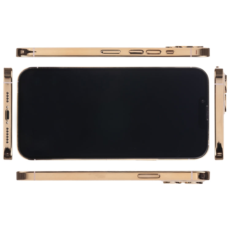 For iPhone 13 Pro Black Screen Non-Working Fake Dummy Display Model (Gold) - For iPhone & iPad by PMC Jewellery | Online Shopping South Africa | PMC Jewellery