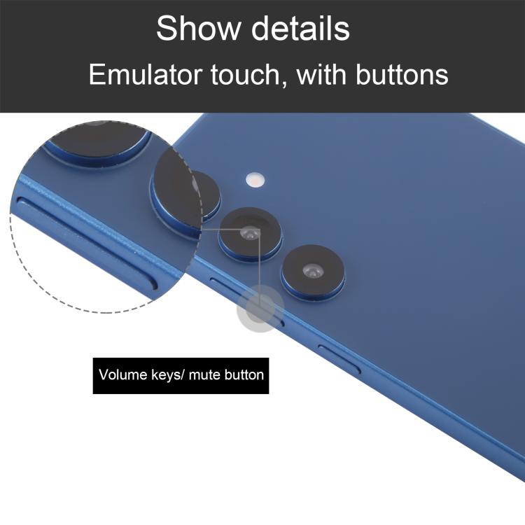 For Samsung Galaxy S25 5G Black Screen Non-Working Fake Dummy Display Model (Blue) - For Galaxy by PMC TechLife | Online Shopping South Africa | PMC TechLife | Buy Now Pay Later Mobicred