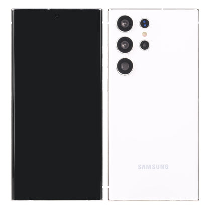 For Samsung Galaxy S23 Ultra 5G Black Screen Non-Working Fake Dummy Display Model(White) - For Galaxy by PMC Jewellery | Online Shopping South Africa | PMC Jewellery