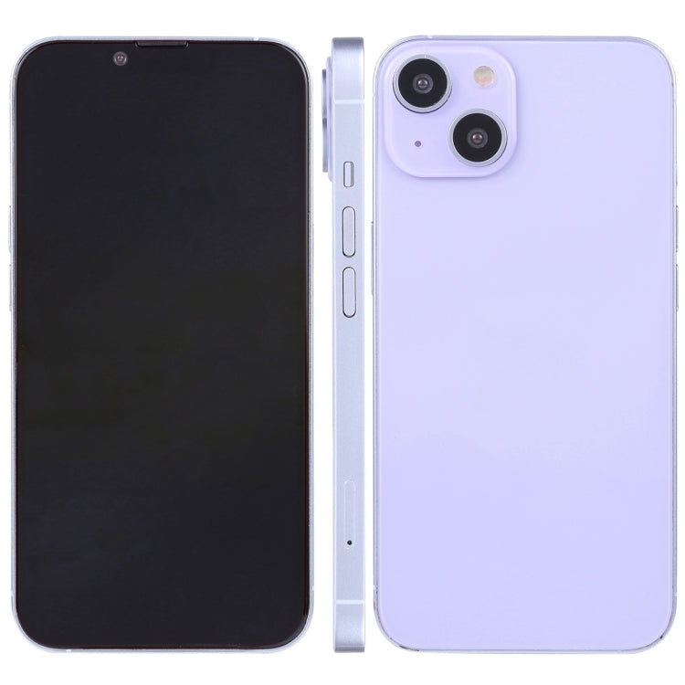 For iPhone 14 Black Screen Non-Working Fake Dummy Display Model (Purple) - For iPhone & iPad by PMC TechLife | Online Shopping South Africa | PMC TechLife