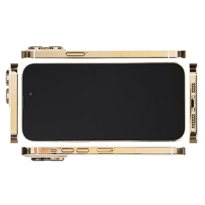 For iPhone 14 Pro Max Black Screen Non-Working Fake Dummy Display Model (Gold) - For iPhone & iPad by PMC Jewellery | Online Shopping South Africa | PMC Jewellery