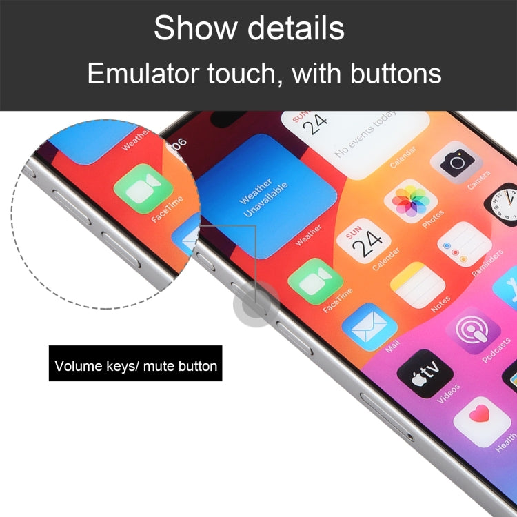 For iPhone 15 Pro Max Color Screen Non-Working Fake Dummy Display Model (Natural Titanium) - For iPhone & iPad by PMC TechLife | Online Shopping South Africa | PMC TechLife