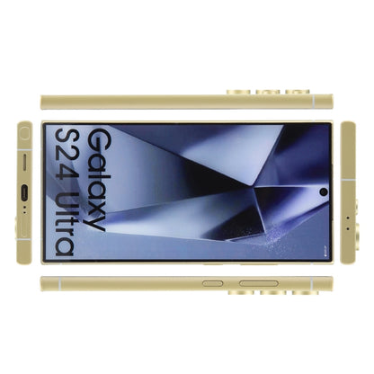 For Samsung Galaxy S24 Ultra 5G Color Screen Non-Working Fake Dummy Display Model (Yellow) - For Galaxy by PMC Jewellery | Online Shopping South Africa | PMC Jewellery