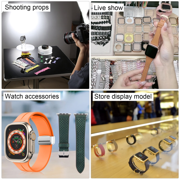 For Apple Watch Ultra 2 49mm Color Screen Non-Working Fake Dummy Display Model (Beige White) - Watch Model by PMC TechLife | Online Shopping South Africa | PMC TechLife | Buy Now Pay Later Mobicred