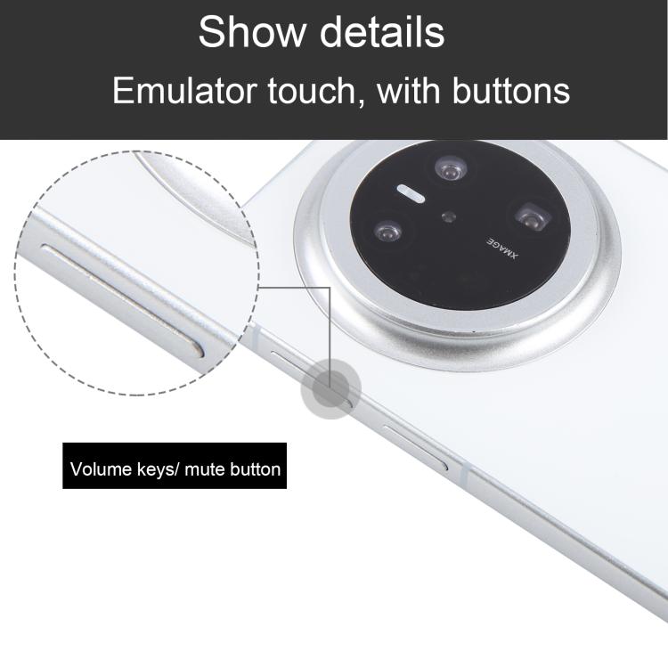 For Huawei Mate 70 Black Screen Non-Working Fake Dummy Display Model (White) - For Huawei by PMC TechLife | Online Shopping South Africa | PMC TechLife | Buy Now Pay Later Mobicred
