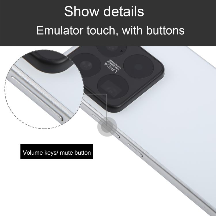 For Xiaomi 15 Pro Black Screen Non-Working Fake Dummy Display Model (White) - For Xiaomi by PMC TechLife | Online Shopping South Africa | PMC TechLife | Buy Now Pay Later Mobicred