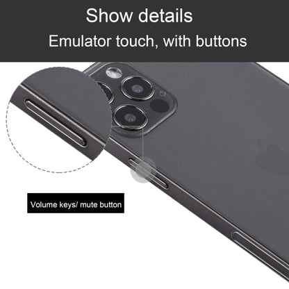 For iPhone 12 Pro Max Black Screen Non-Working Fake Dummy Display Model, Light Version(Black) - For iPhone & iPad by PMC Jewellery | Online Shopping South Africa | PMC Jewellery