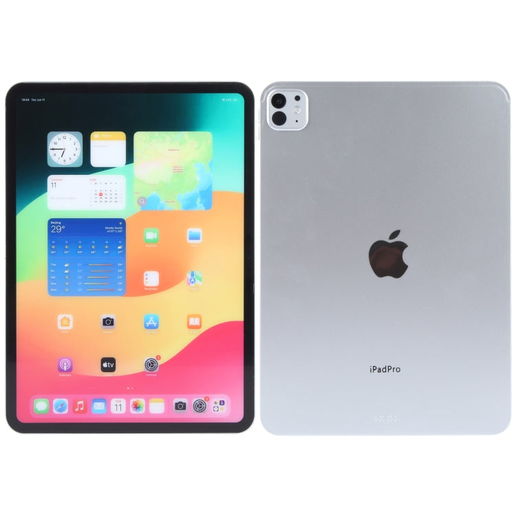 For iPad Pro 11 2024 Color Screen Non-Working Fake Dummy Display Model (Silver) - For iPhone & iPad by PMC Jewellery | Online Shopping South Africa | PMC Jewellery | Buy Now Pay Later Mobicred