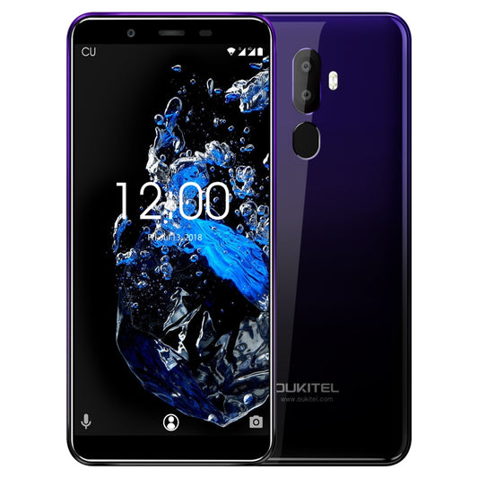 OUKITEL U25 Pro, 4GB+64GB, Dual Back Cameras, Fingerprint Identification, 5.5 inch Android 8.1 MTK6750T Octa Core up to 1.5GHz, Network: 4G, Dual SIM, OTG, OTA(Twilight) - OUKITEL by OUKITEL | Online Shopping South Africa | PMC Jewellery | Buy Now Pay Later Mobicred