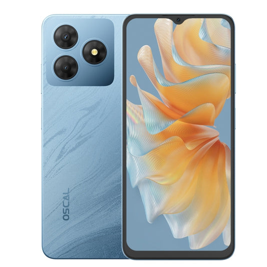 Blackview Oscal FLAT 2, 4GB+256GB, 6.6 inch Doke OS 4.0 Android 14 Unisoc T606 Octa Core, Network: 4G (Ripple Blue) - Blackview by Blackview | Online Shopping South Africa | PMC Jewellery | Buy Now Pay Later Mobicred