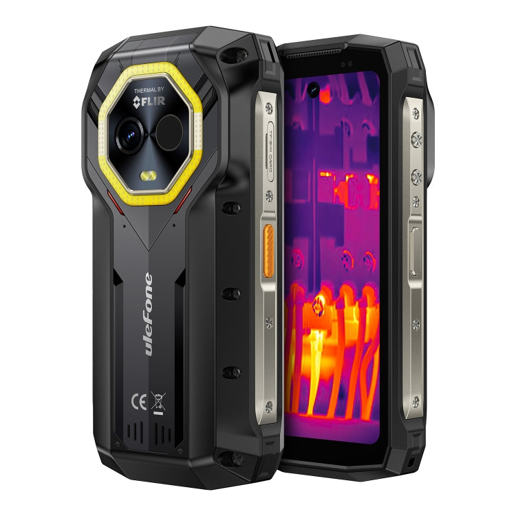 [HK Warehouse] Ulefone Armor Mini 20T Pro, Thermal Imaging, 8GB+256GB, IP68/IP69K Rugged Phone, 4.7 inch Android 14 MediaTek Dimensity 6300 5G Octa Core, Network: 5G, NFC, OTG (Mecha Black) - Ulefone by Ulefone | Online Shopping South Africa | PMC Jewellery | Buy Now Pay Later Mobicred