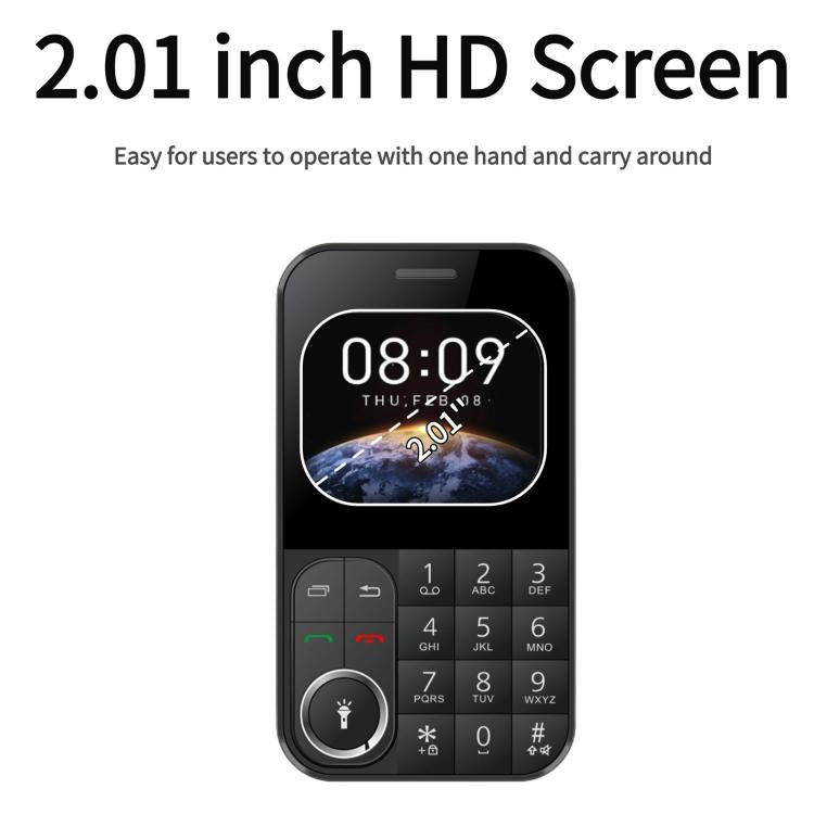 V9 Card Mobile Phone, 2.01 inch, MTK6261D, Support Bluetooth, FM, Torch, GSM, Dual SIM (Green) - free shipping - PMc TechLife - Order now!