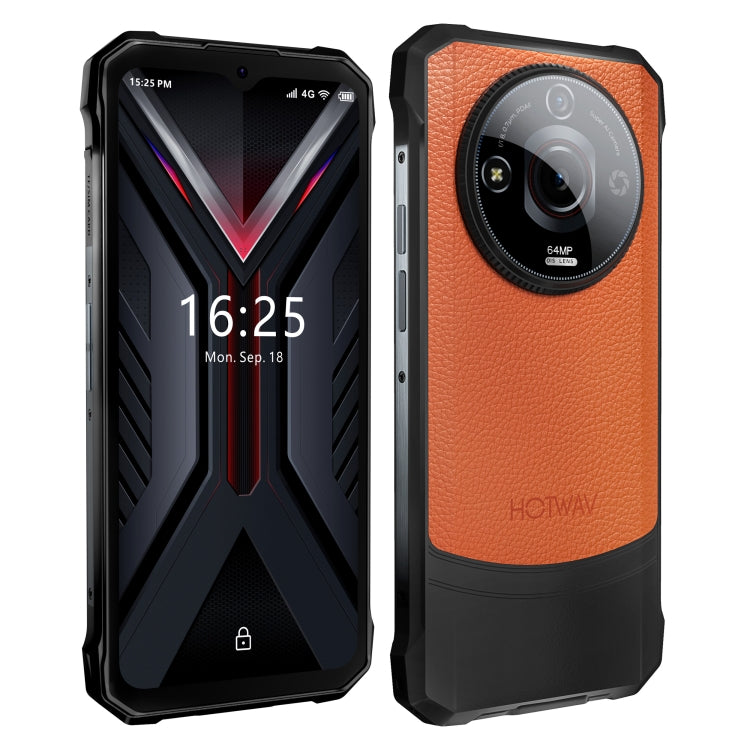 HOTWAV T7 Pro Rugged Phone, 6GB+256GB, 6280mAh, 6.6 inch Android 13 MT8788 Octa Core, Network: 4G, OTG (Orange) - Other by HOTWAV | Online Shopping South Africa | PMC Jewellery | Buy Now Pay Later Mobicred